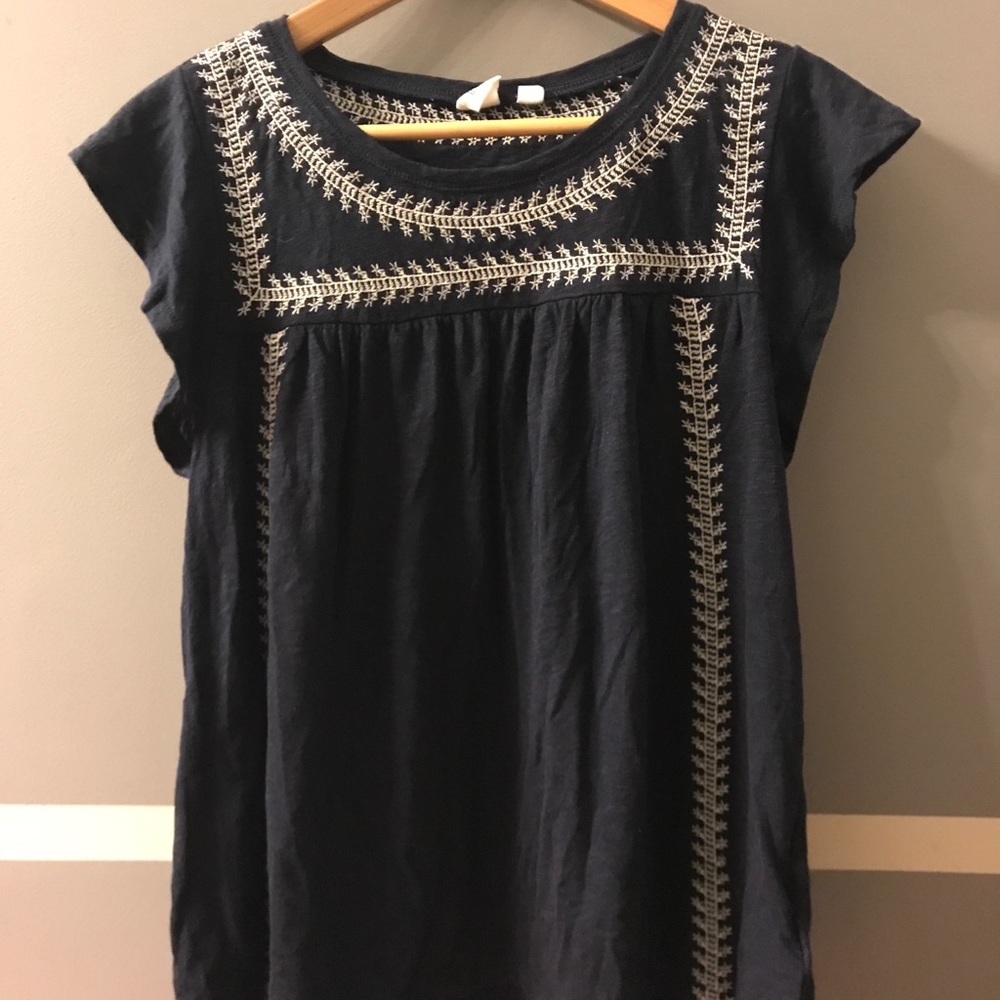 Navy Blouse